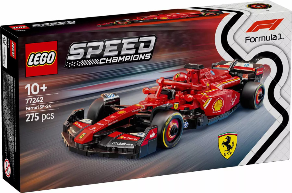 LEGO 77242 Speed Champions Ferrari SF-24 F1 – fő nézet