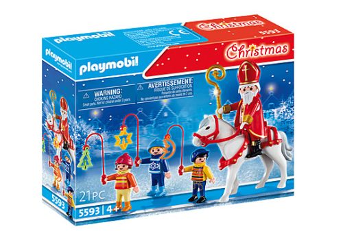 PLAYMOBIL® - 5593 - Szent Miklós és gyermek kísérete 