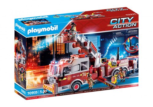 PLAYMOBIL® -  70935 - Óriás létrás tűzoltóautó vízágyúval