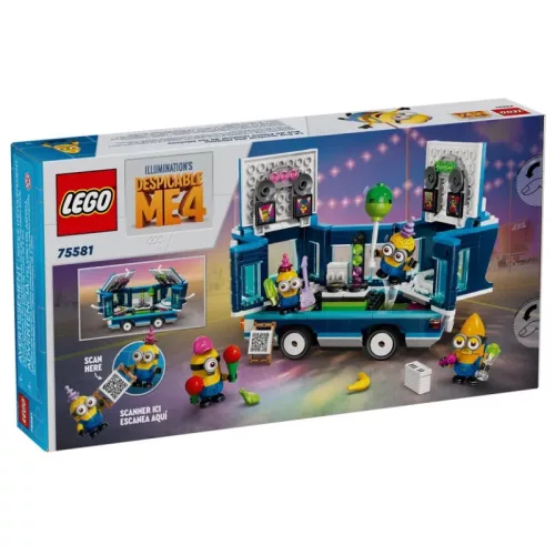 LEGO 75581 Minions Minyonok zenés partibusza