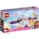 LEGO® - 10786 - Gabbys Dollhouse Gabby és MerCat hajója és szépségszalonja  