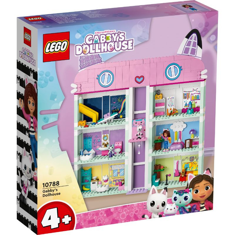 LEGO 10788 Gabby’s Dollhouse Gabby babaháza – fő nézet