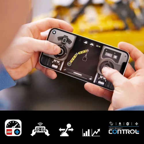 LEGO 42146 Technic Liebherr LR lánctalpas daru