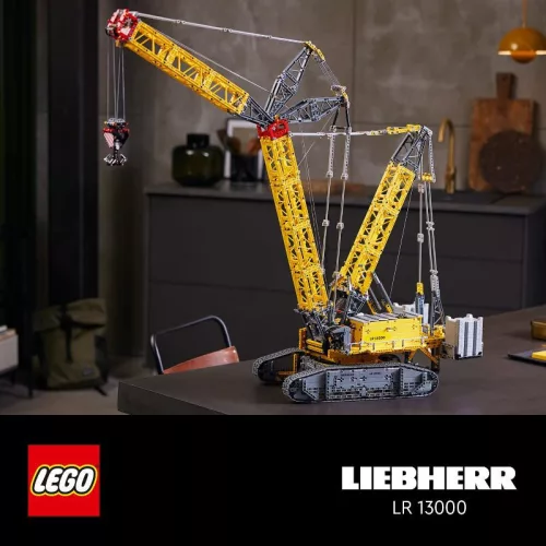 LEGO 42146 Technic Liebherr LR lánctalpas daru