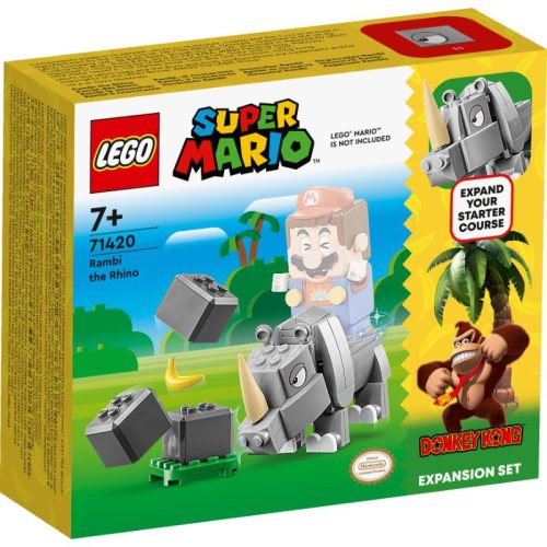 LEGO® - 71420 - Super Mario™ Rambi az orrszarvú kieg.   