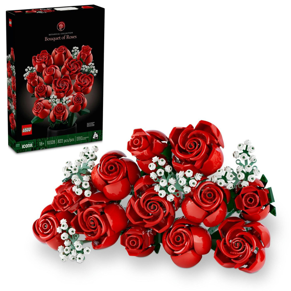 LEGO 10328 Icons Rózsacsokor – fő nézet