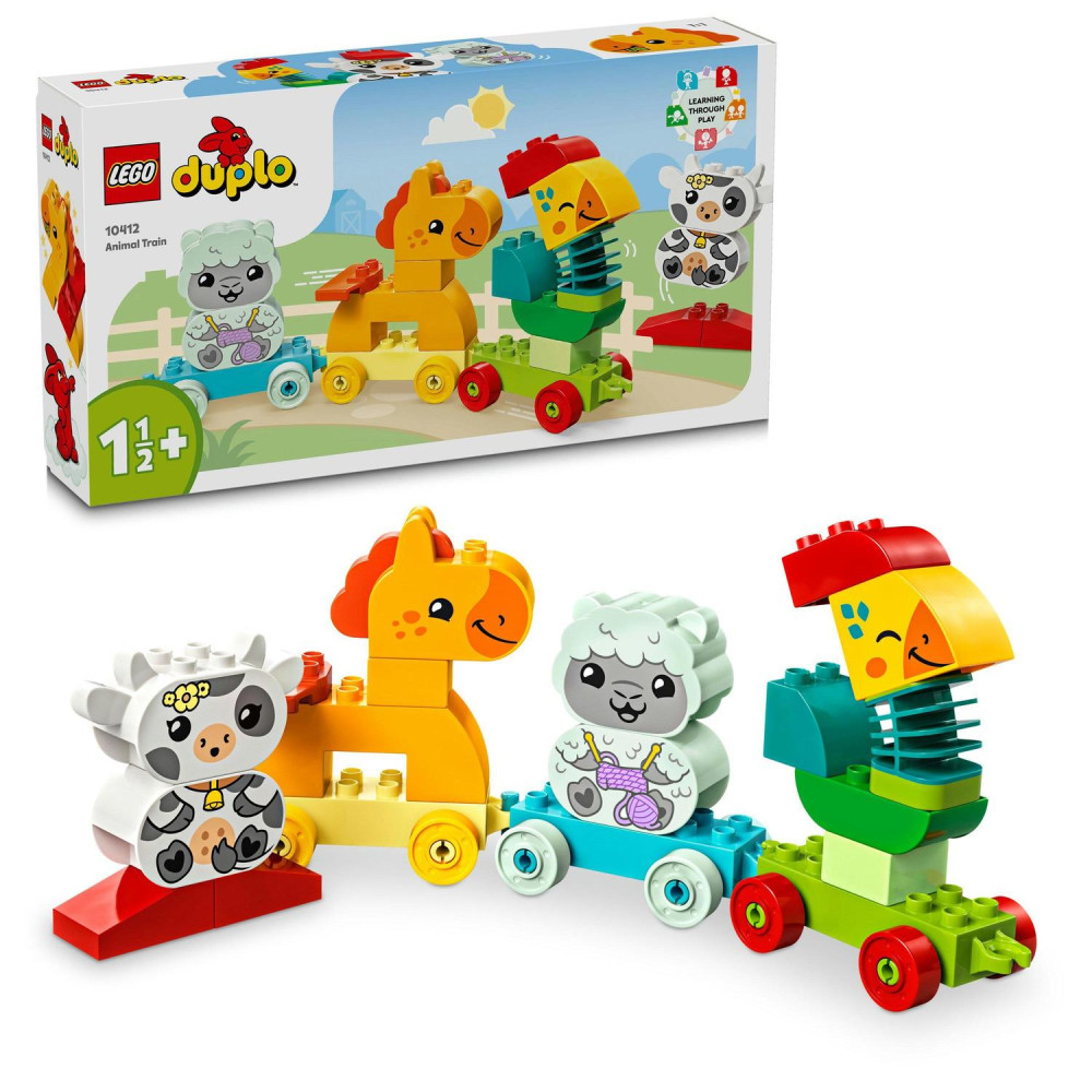 LEGO 10412 DUPLO My First Állatok a vonaton – fő nézet