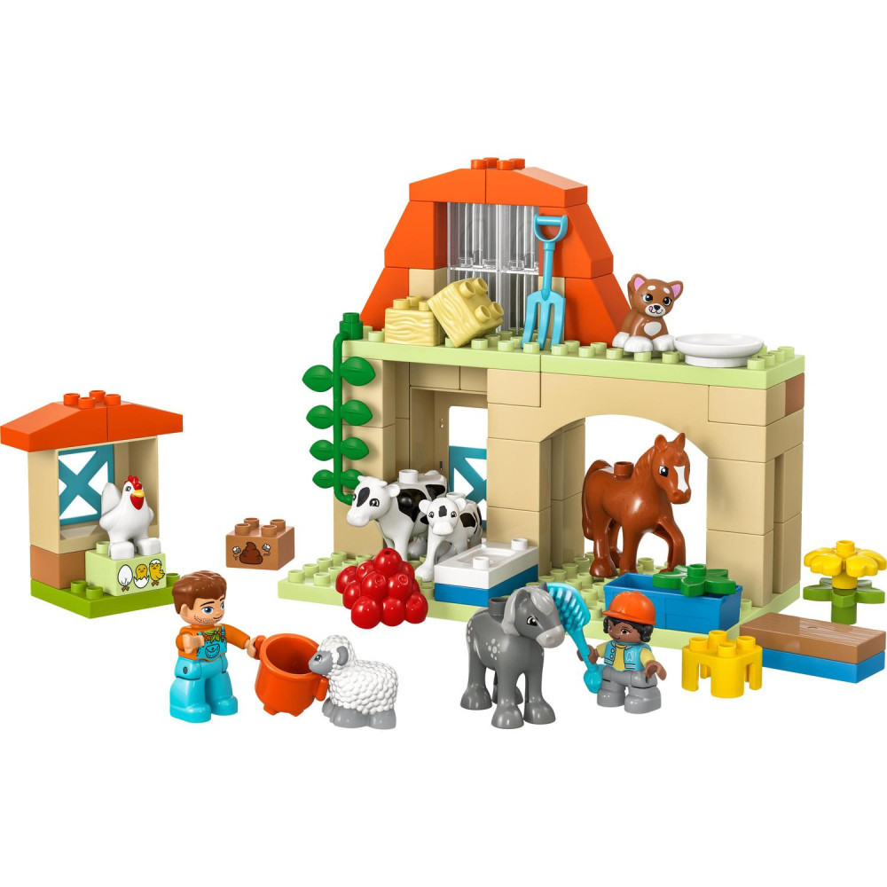 LEGO 10416 DUPLO Town Állatok gondozása a farmon – alternatív kép 1