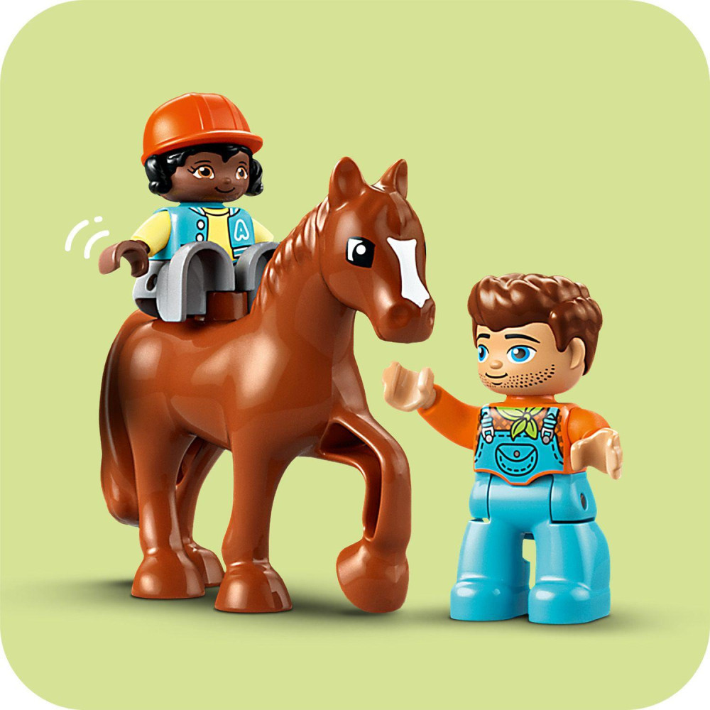 LEGO 10416 DUPLO Town Állatok gondozása a farmon – alternatív kép 3