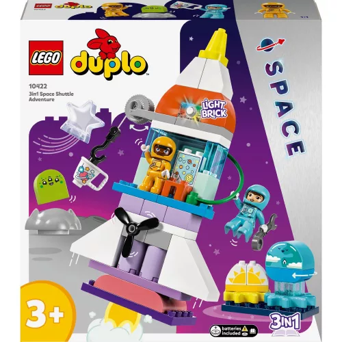 LEGO 10422 DUPLO Town 3 az 1-ben űrsikló kaland
