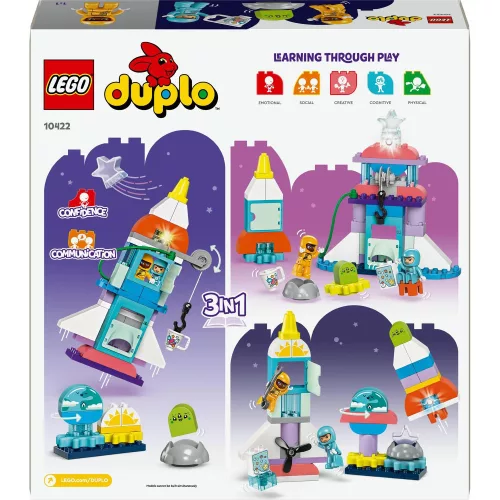 LEGO 10422 DUPLO Town 3 az 1-ben űrsikló kaland