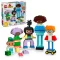 LEGO 10423 DUPLO Town Megépíthető figurák különféle érzelmekkel, 3–5 év, Többszínű