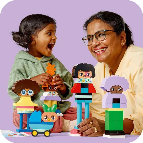 LEGO 10423 DUPLO Town Megépíthető figurák különféle érzelmekkel