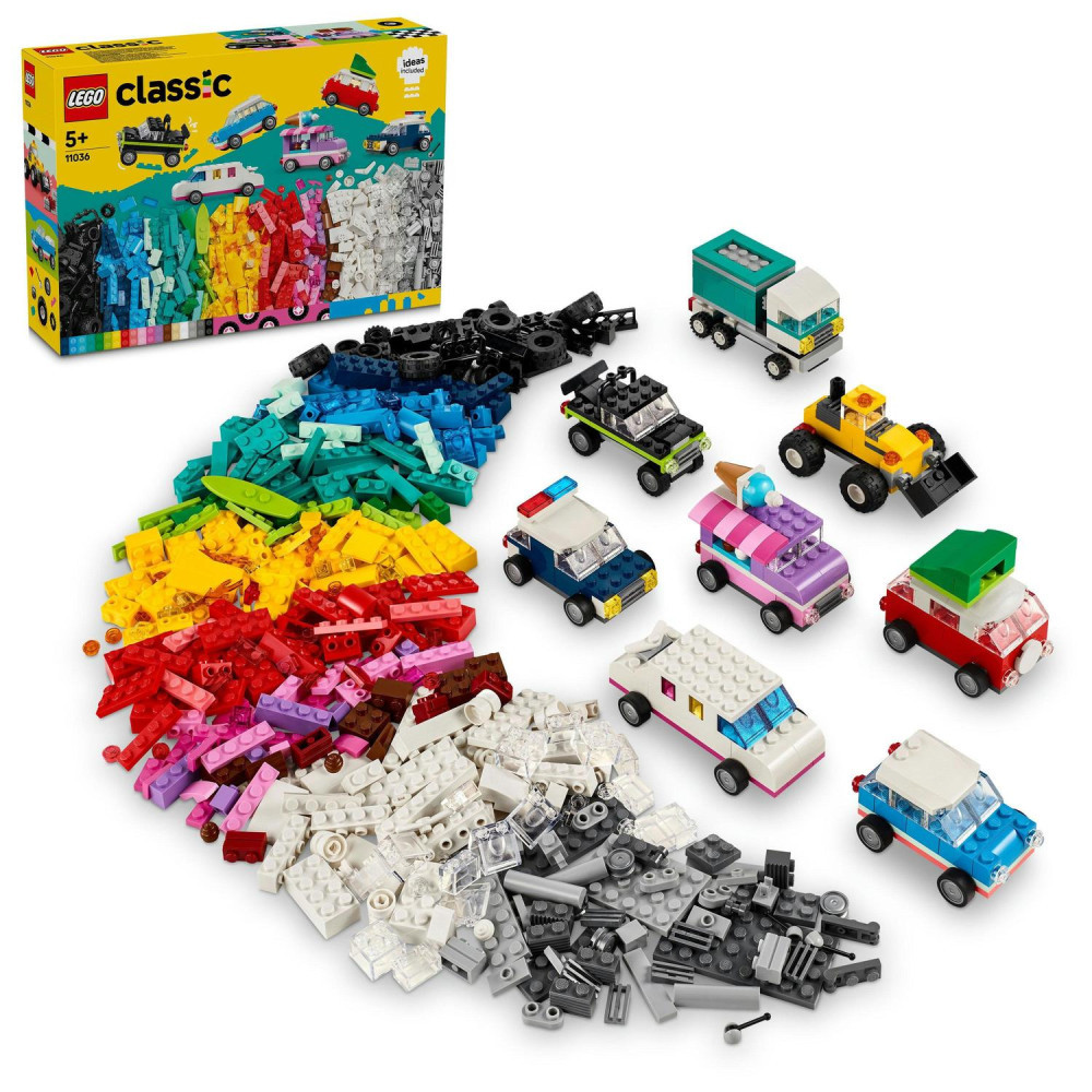 LEGO 11036 Classic Kreatív járművek – fő nézet