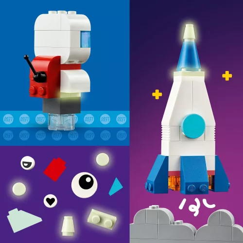 LEGO 11037 Classic Kreatív bolygók, 3–5 év, Többszínű