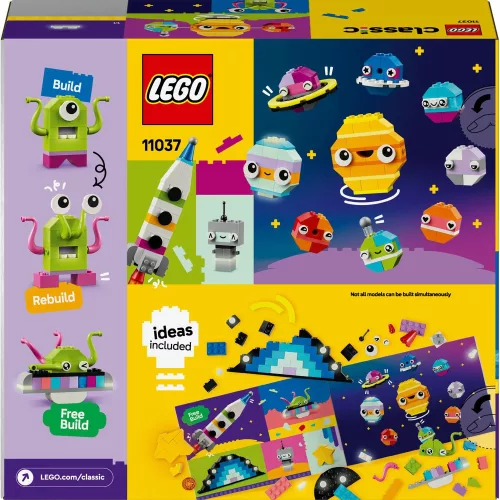 LEGO 11037 Classic Kreatív bolygók, 3–5 év, Többszínű