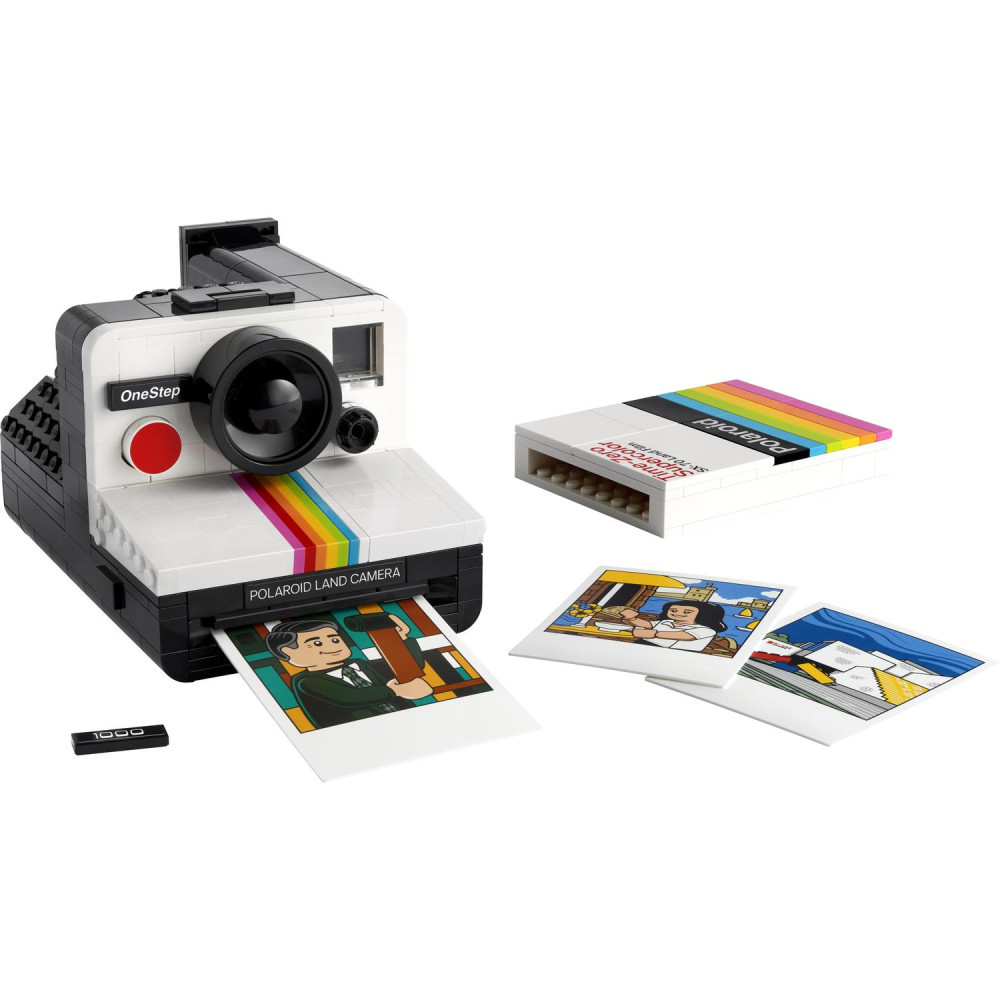 LEGO 21345 Ideas Polaroid OneStep SX-70 fényképezőgép – alternatív kép 1