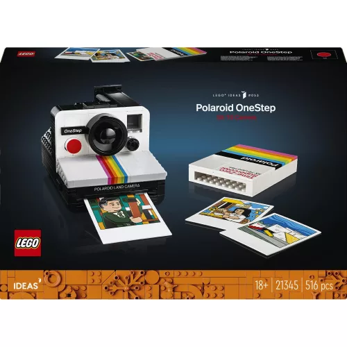LEGO 21345 Ideas Polaroid OneStep SX-70 fényképezőgép