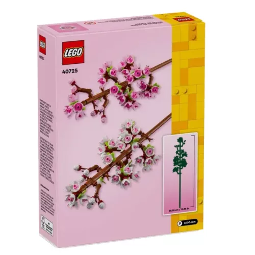 LEGO 40725 Flowers Cseresznyevirágok, 9–11 év, Többszínű