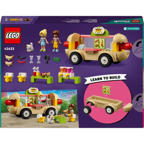 LEGO 42633 Friends Hot dog árus büfékocsi
