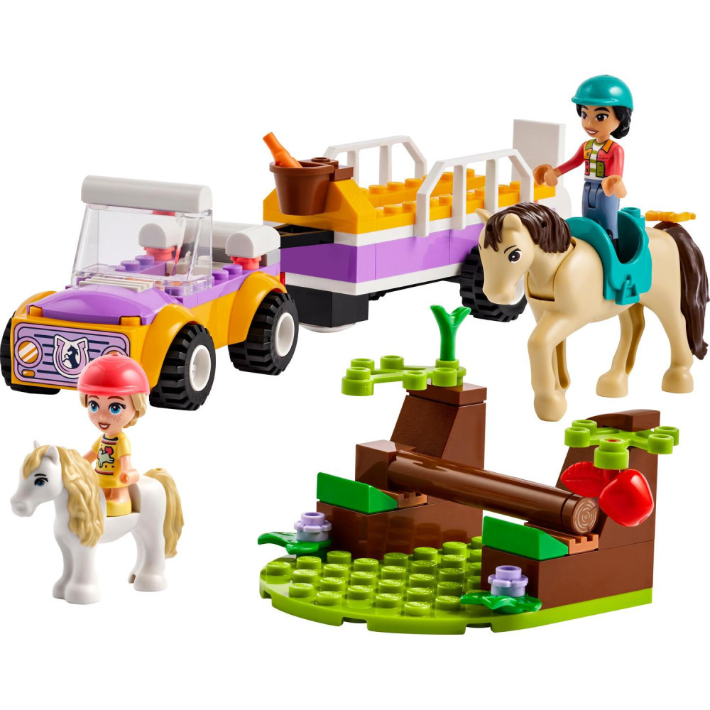 LEGO 42634 Friends Ló- és póniszállító utánfutó – alternatív kép 1