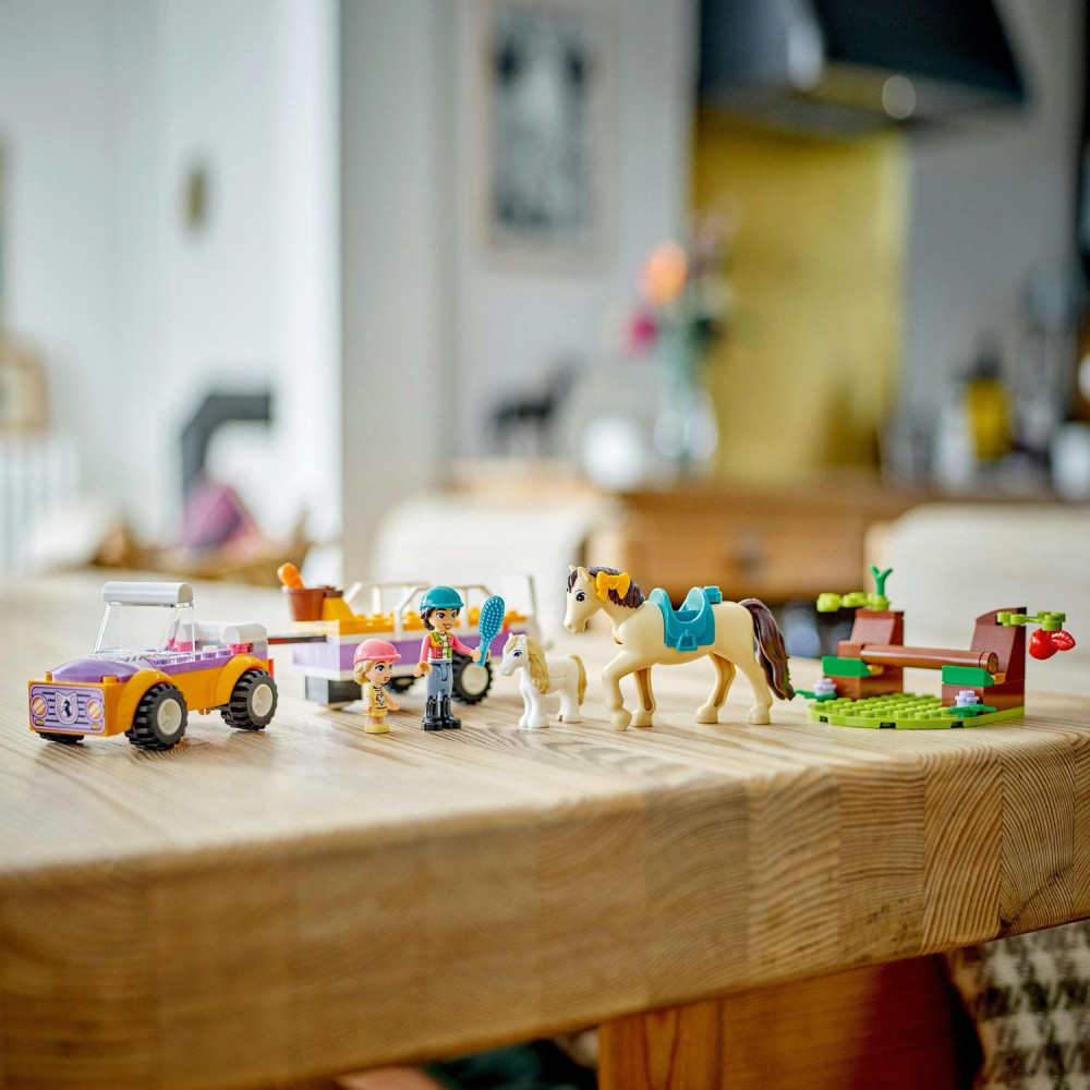 LEGO 42634 Friends Ló- és póniszállító utánfutó – alternatív kép 4