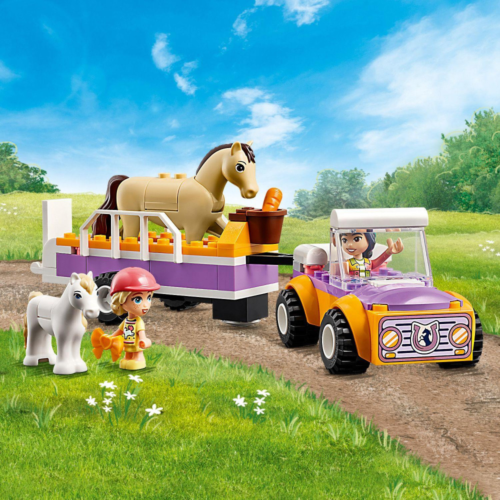 LEGO 42634 Friends Ló- és póniszállító utánfutó – alternatív kép 5