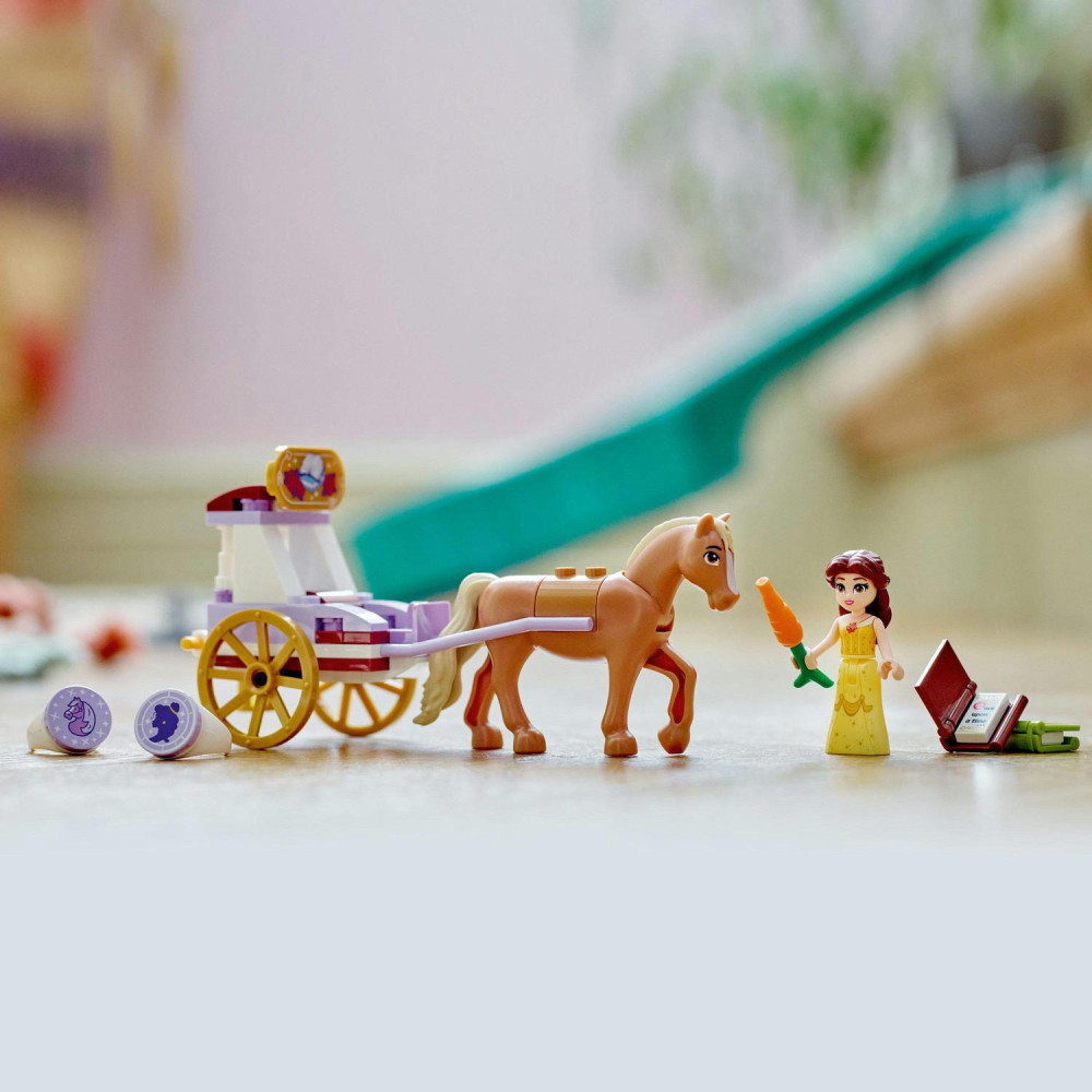 LEGO LEGO 43233 Disney Princess Belle mesékkel teli lovaskocsija, alternatív kép 4