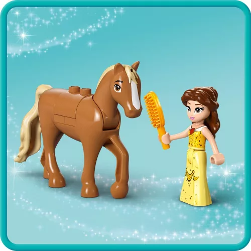 LEGO 43233 Disney Princess Belle mesékkel teli lovaskocsija