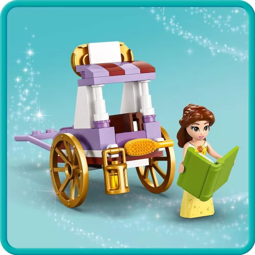 LEGO 43233 Disney Princess Belle mesékkel teli lovaskocsija