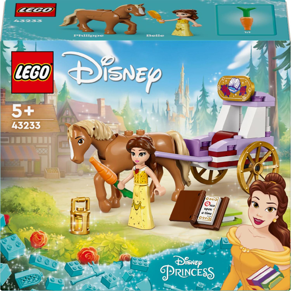 LEGO LEGO 43233 Disney Princess Belle mesékkel teli lovaskocsija, alternatív kép 8