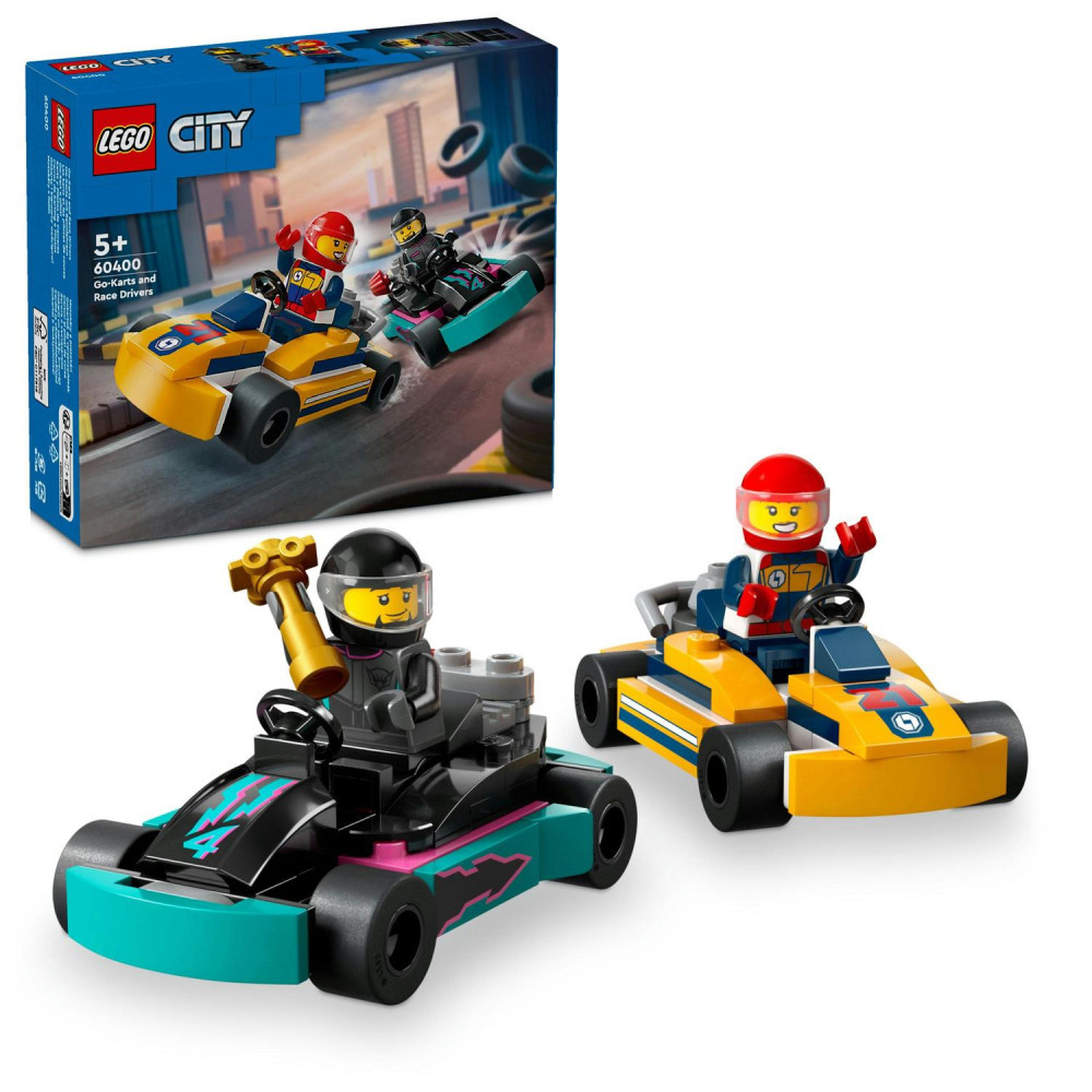 LEGO 60400 City Gokartok és versenypilóták – fő nézet
