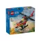 LEGO 60411 City Fire Tűzoltó mentőhelikopter, 3–5 év, Többszínű