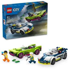 LEGO 60415 City Police Rendőrautó és sportkocsi hajsza