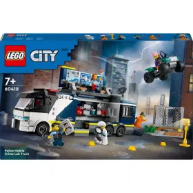 LEGO 60418 City Police Rendőrségi mozgó bűnügyi labor