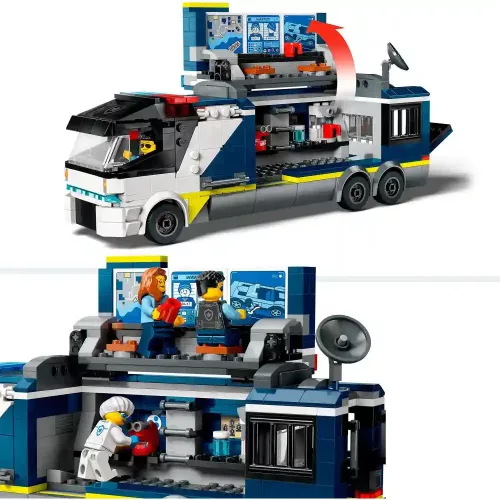 LEGO 60418 City Police Rendőrségi mozgó bűnügyi labor