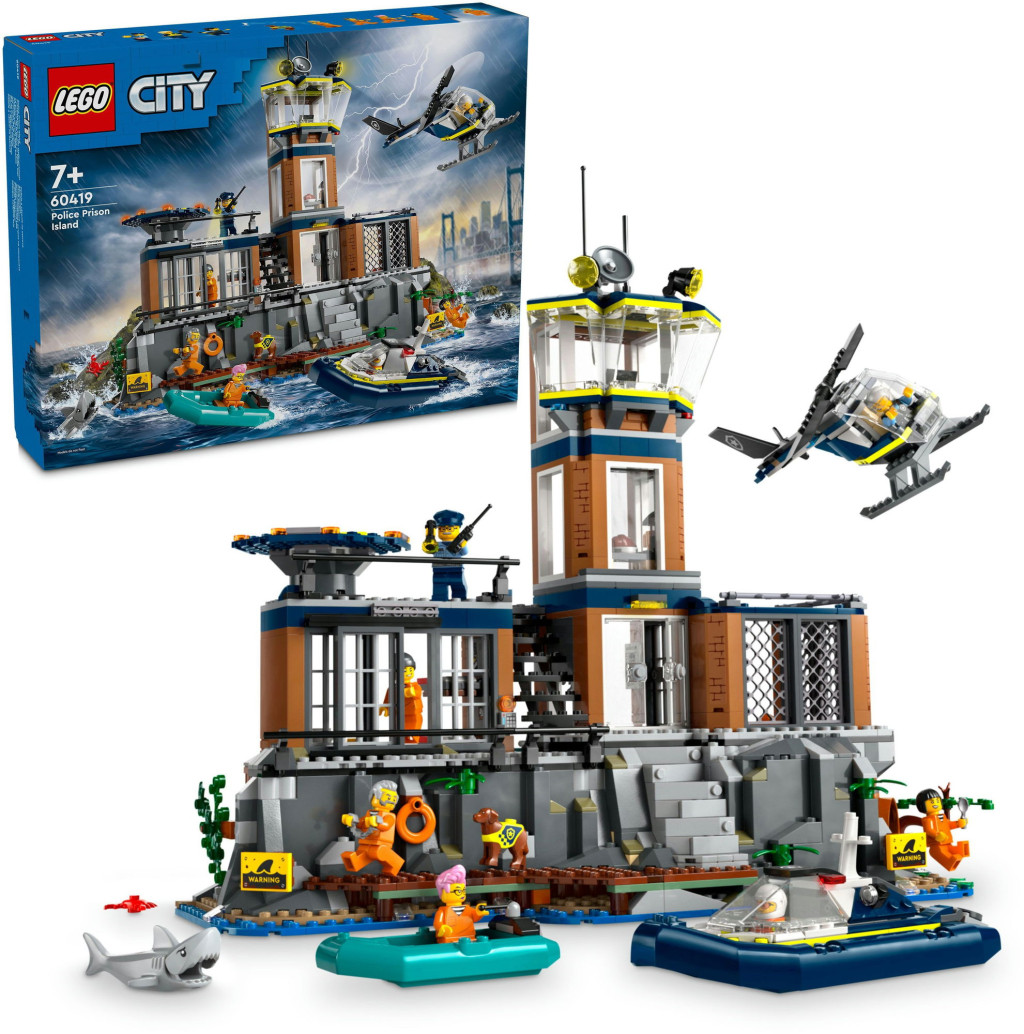 LEGO 60419 City Police Börtönsziget – alternatív kép 1