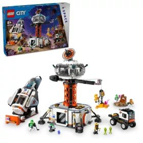LEGO 60434 City Space Űrállomás és rakétakilövő