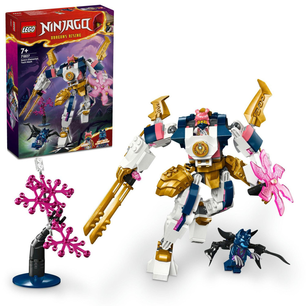 LEGO 71807 Ninjago Sora elemi csúcsrobotja – fő nézet