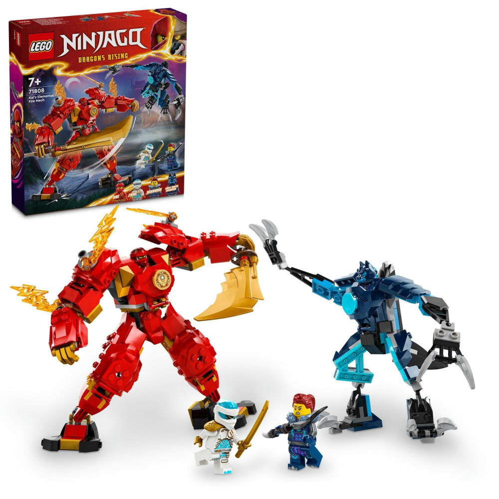 LEGO 71808 Ninjago Kai elemi tűzrobotja – fő nézet