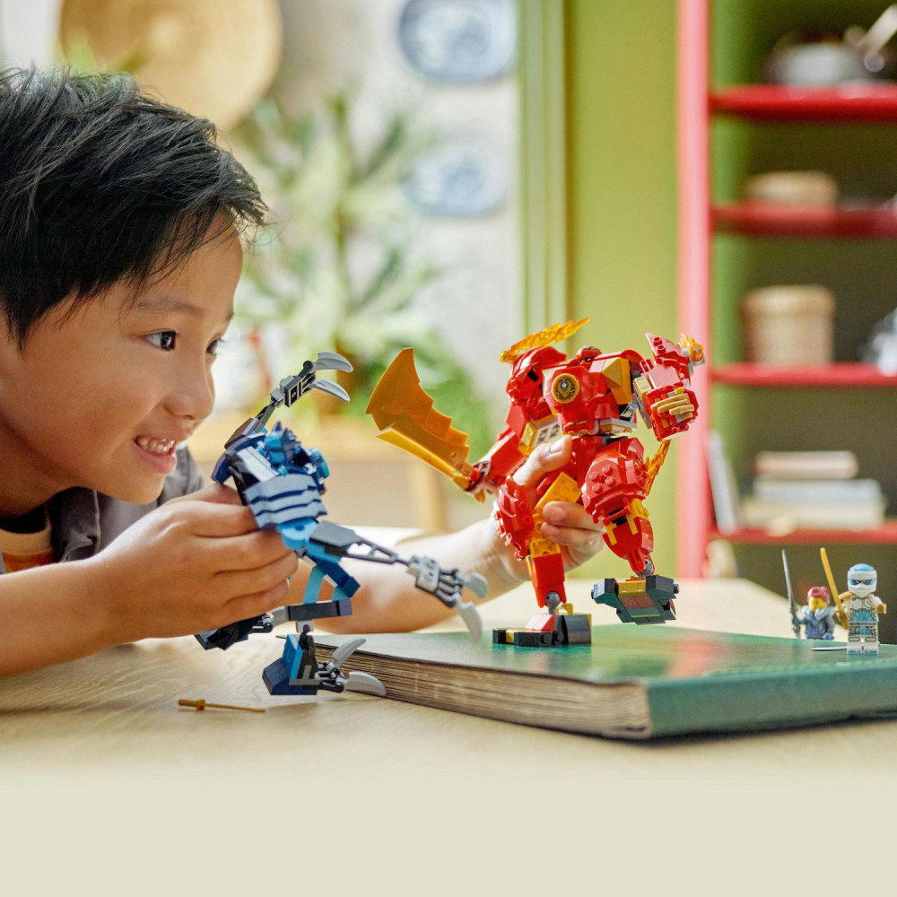 LEGO 71808 Ninjago Kai elemi tűzrobotja – alternatív kép 2
