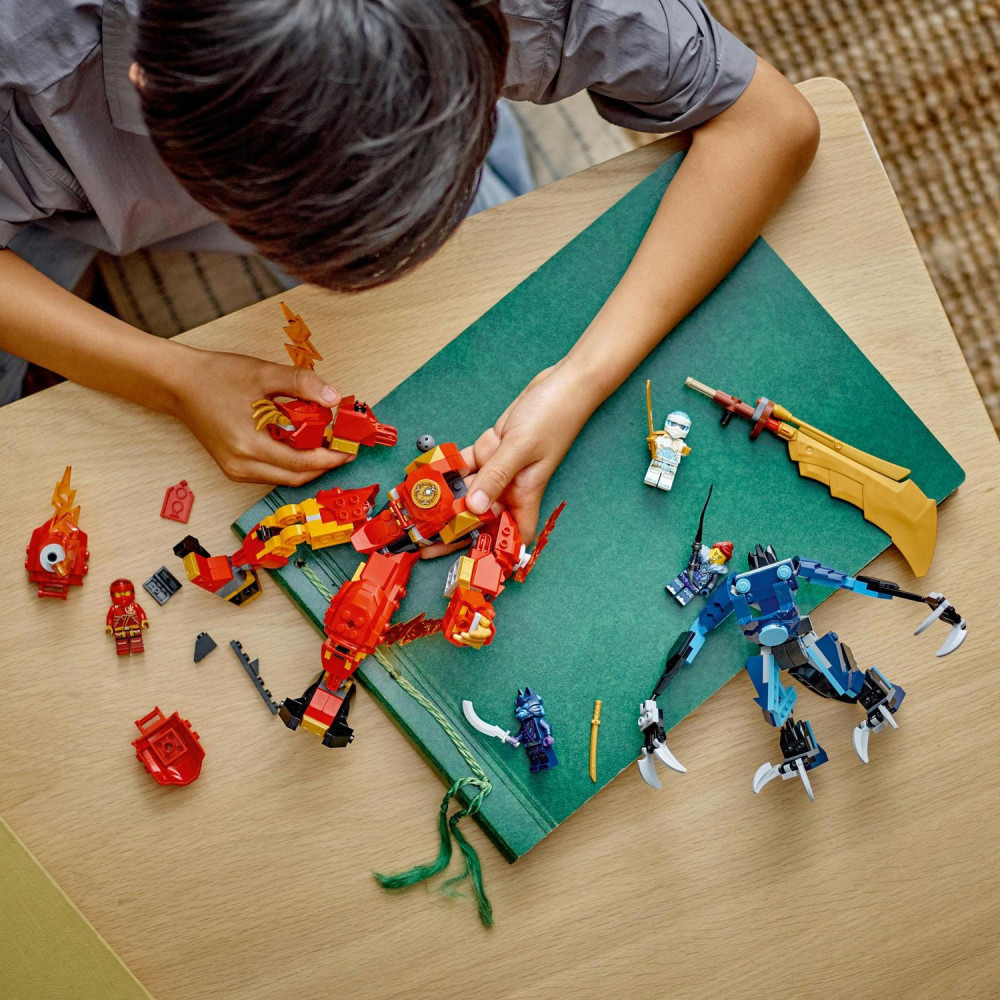LEGO 71808 Ninjago Kai elemi tűzrobotja – alternatív kép 3