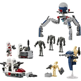   LEGO 75372 Star Wars Klónkatona és harci droid – harci csomag