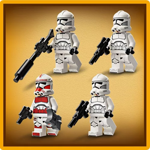 LEGO 75372 Star Wars Klónkatona és harci droid – harci csomag