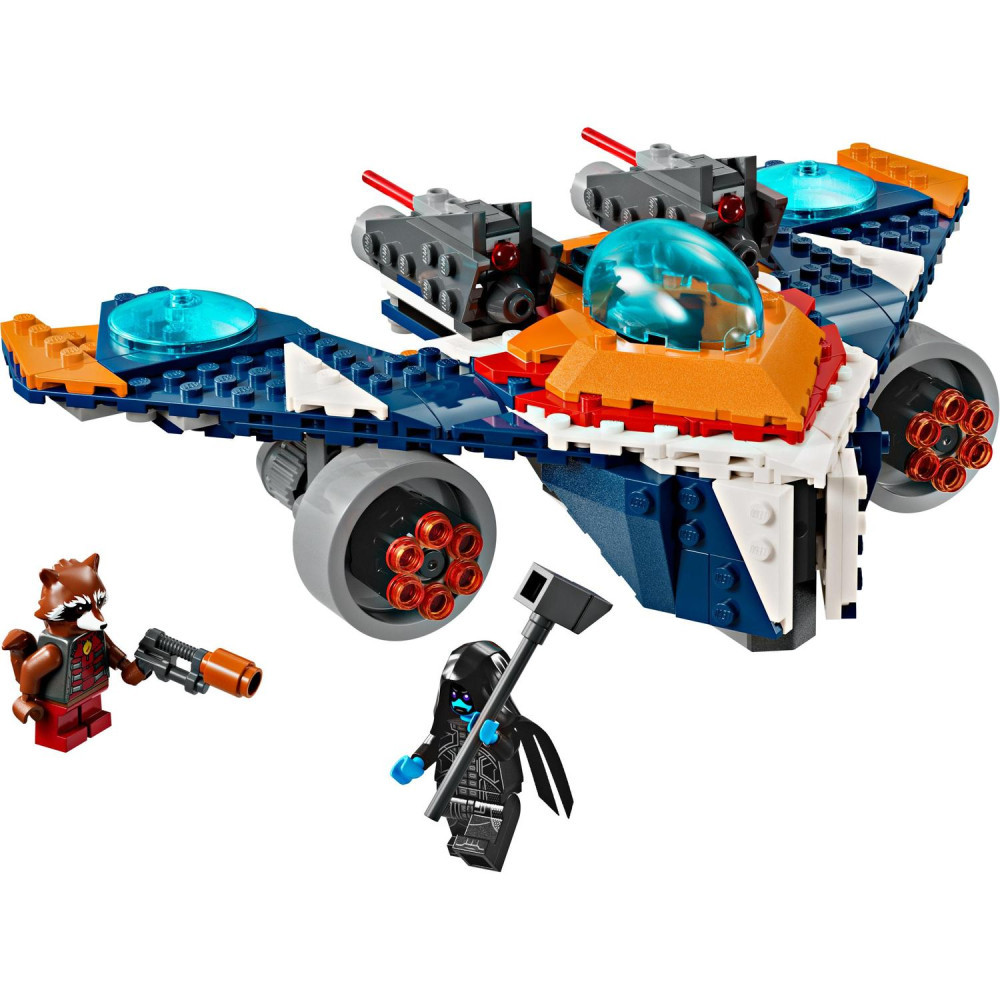 LEGO 76278 Super Heroes Marvel Mordály Warbird repülője vs. Ronan – alternatív kép 1