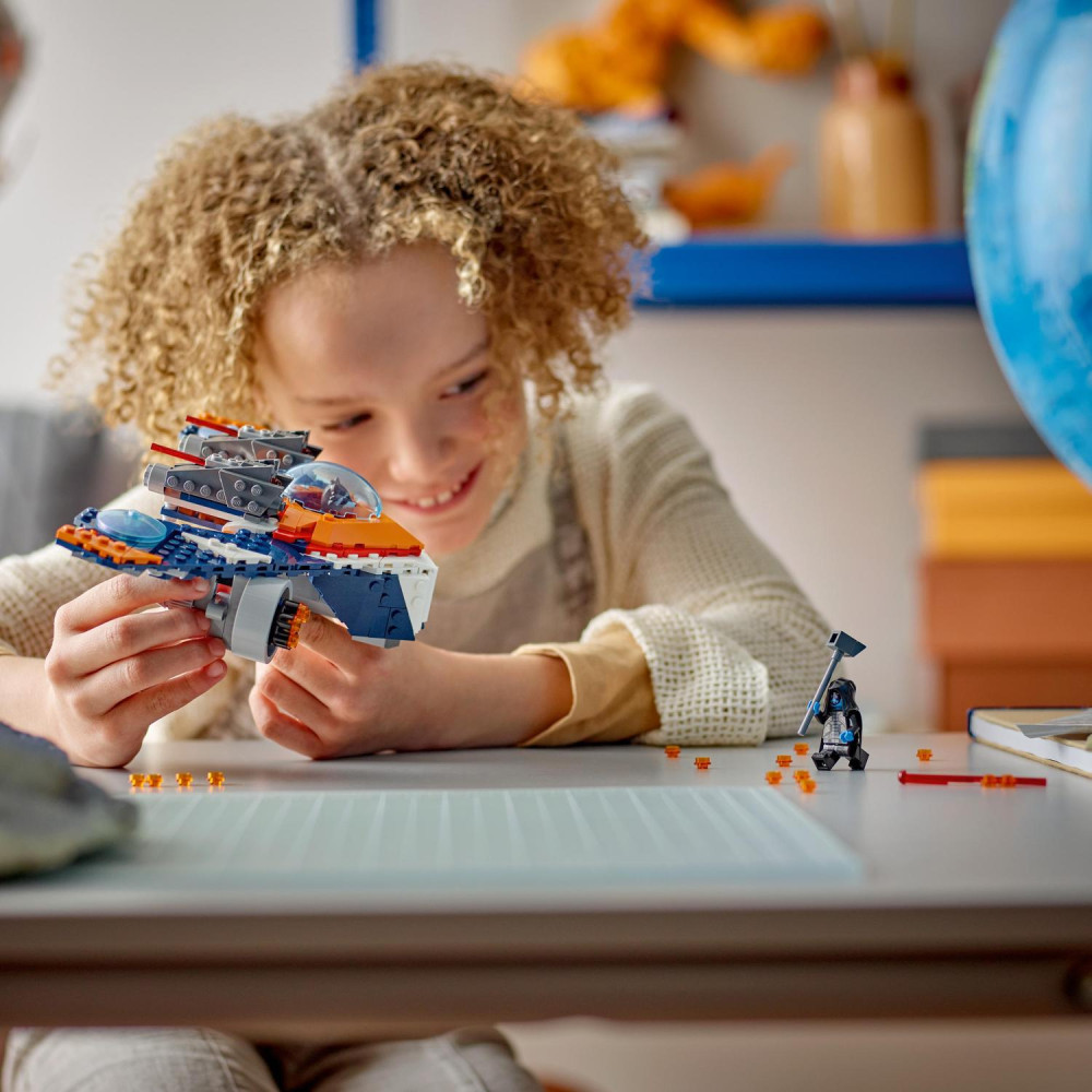 LEGO 76278 Super Heroes Marvel Mordály Warbird repülője vs. Ronan – alternatív kép 2