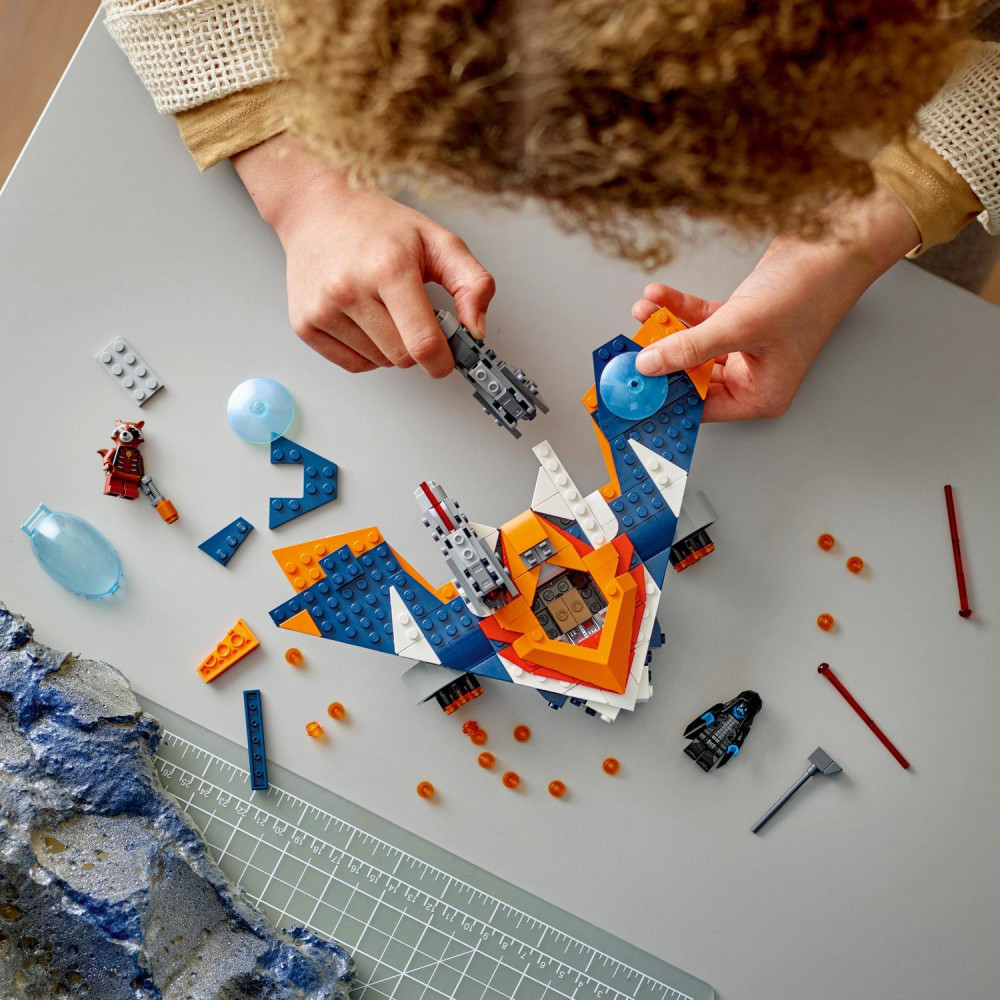 LEGO 76278 Super Heroes Marvel Mordály Warbird repülője vs. Ronan – alternatív kép 3