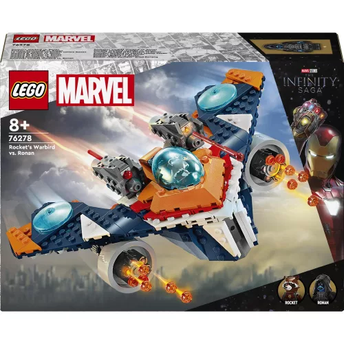 LEGO 76278 Super Heroes Marvel Mordály Warbird repülője vs. Ronan