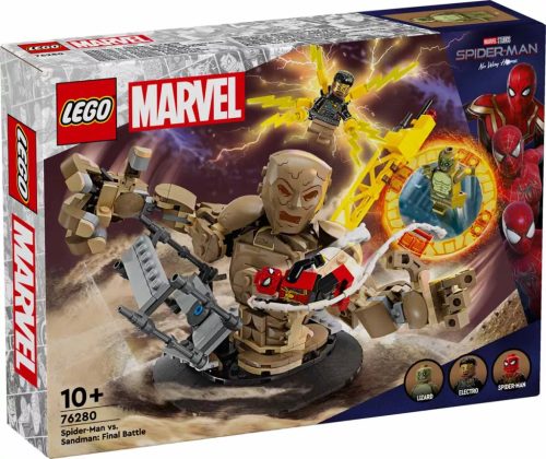 LEGO® - 76280 - Super Heroes Marvel Pókember Vs. Homokember: a döntő ütközet  