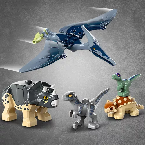 LEGO 76963 Jurassic World Kis dínók mentőközpont
